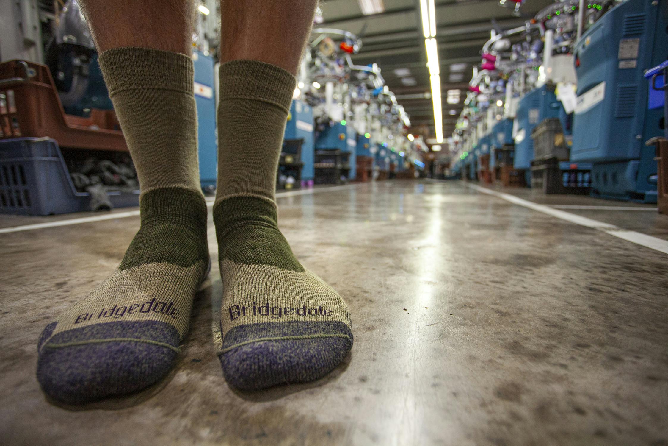 The journey of a Bridgedale sock LFTO